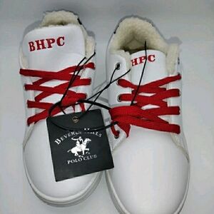 Beverly Hills Polo Club Kids Sneakers with Red Laces